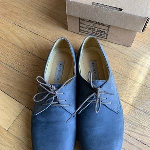 Nisolo suede oxfords